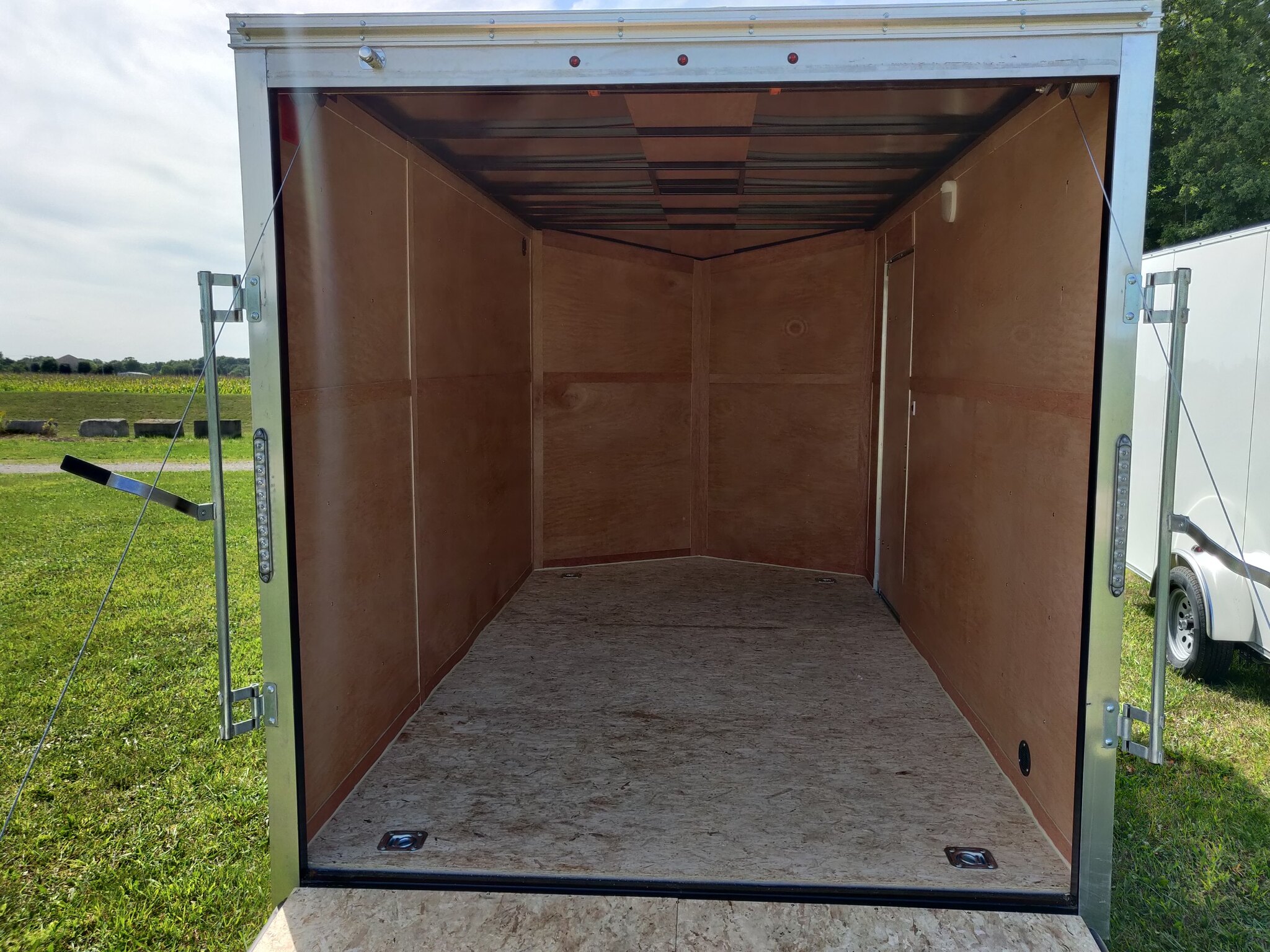 2023 Weberlane 7x12 Estate Cargo Trailer (12 inch / Rear Ramp)