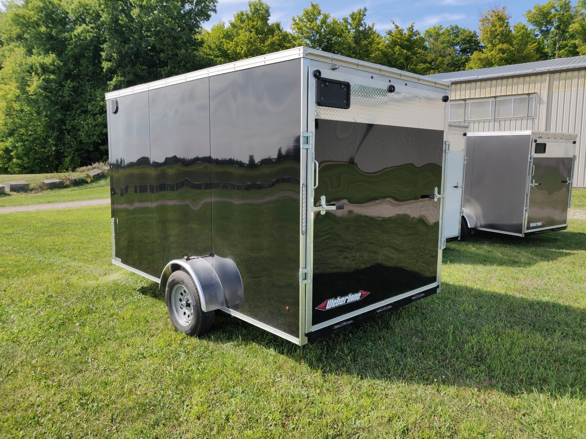 2023 Weberlane 7x12 Estate Cargo Trailer (12 inch / Rear Ramp)