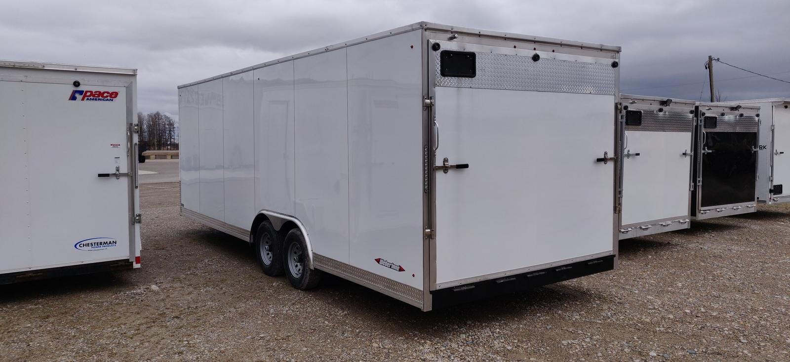 2023 Weberlane 8.5x24 Contractor Cargo Trailer (6in / Ramp / 5200LB Axles)