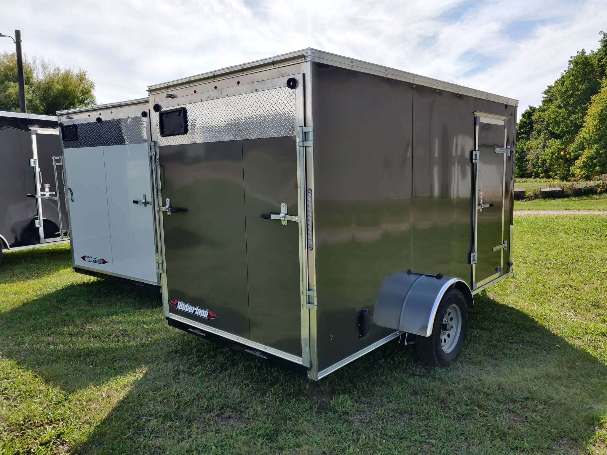 2023 Weberlane 6x12 Estate Cargo Trailer (6 inch / Rear Ramp)