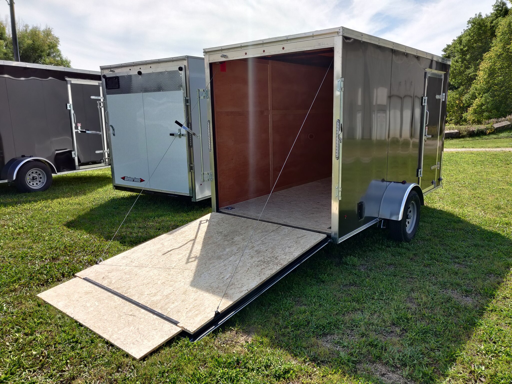 2023 Weberlane 6x12 Estate Cargo Trailer (6 inch / Rear Ramp)