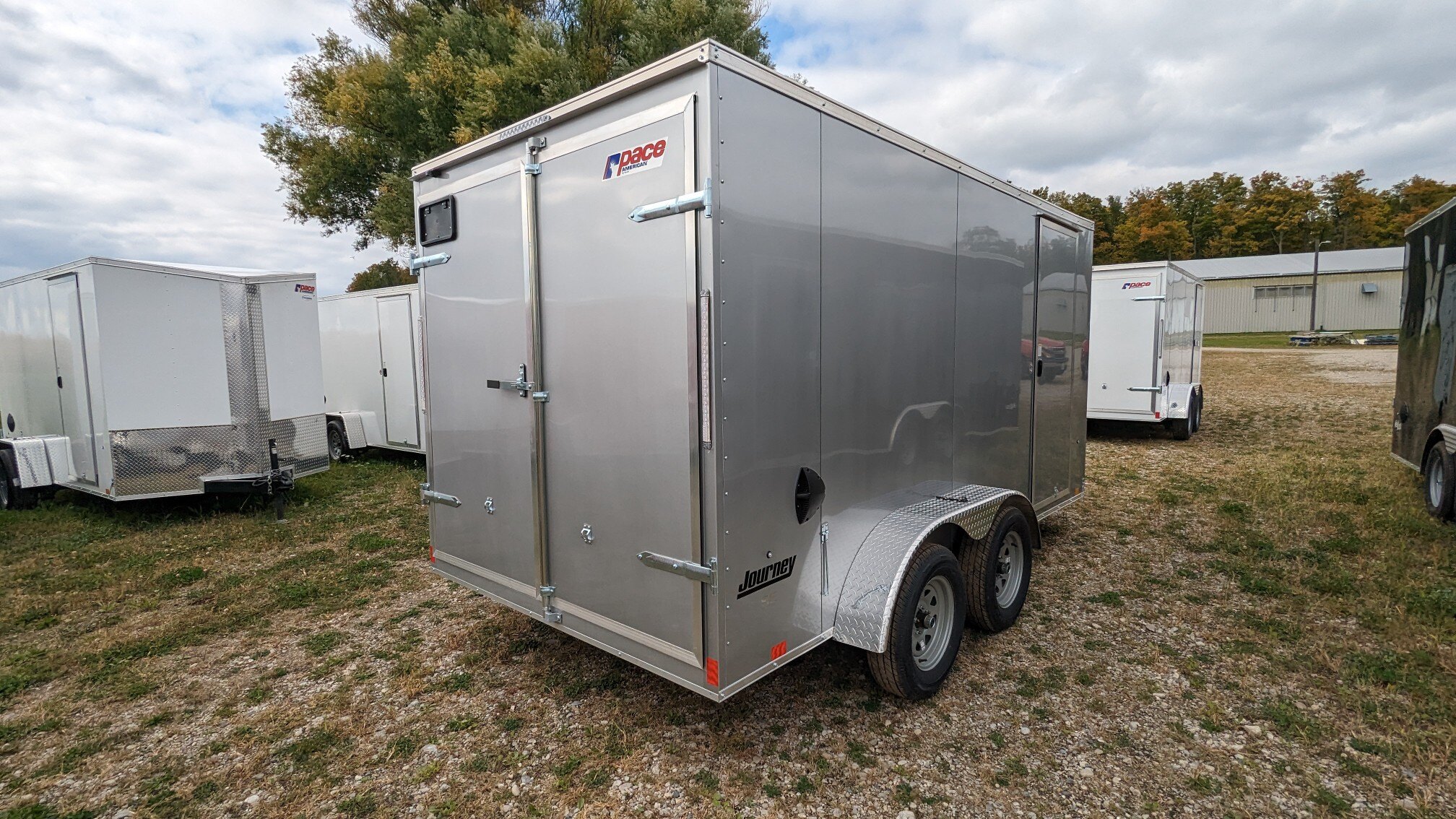 2024 Pace 7x14 Journey SE Tandem Cargo Trailer (6 Height / Barn Doors)