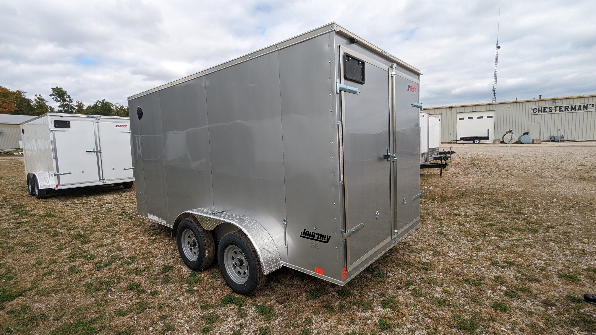 2024 Pace 7x14 Journey SE Tandem Cargo Trailer (6 Height / Barn Doors)