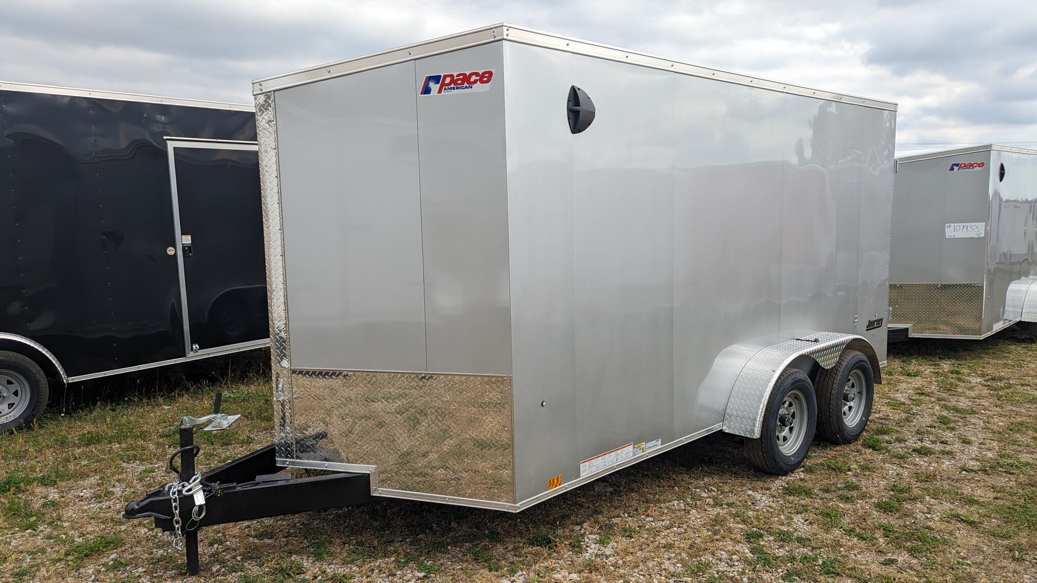 2024 Pace 7x14 Journey SE Tandem Cargo Trailer (6 Height / Barn Doors)