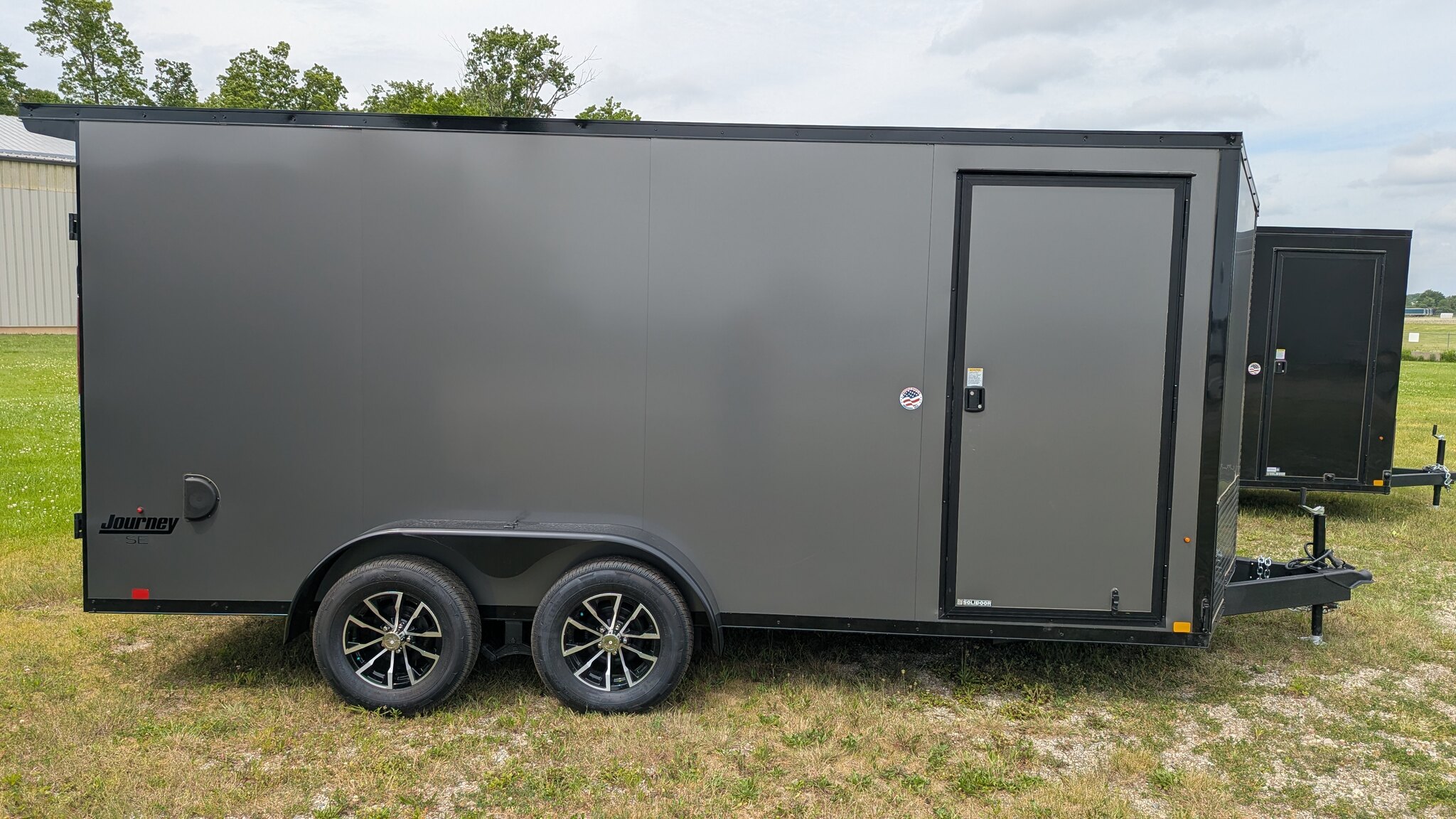 2026 Pace 7x16 Journey SE Tandem Cargo Trailer (Ramp / 78 Interior)
