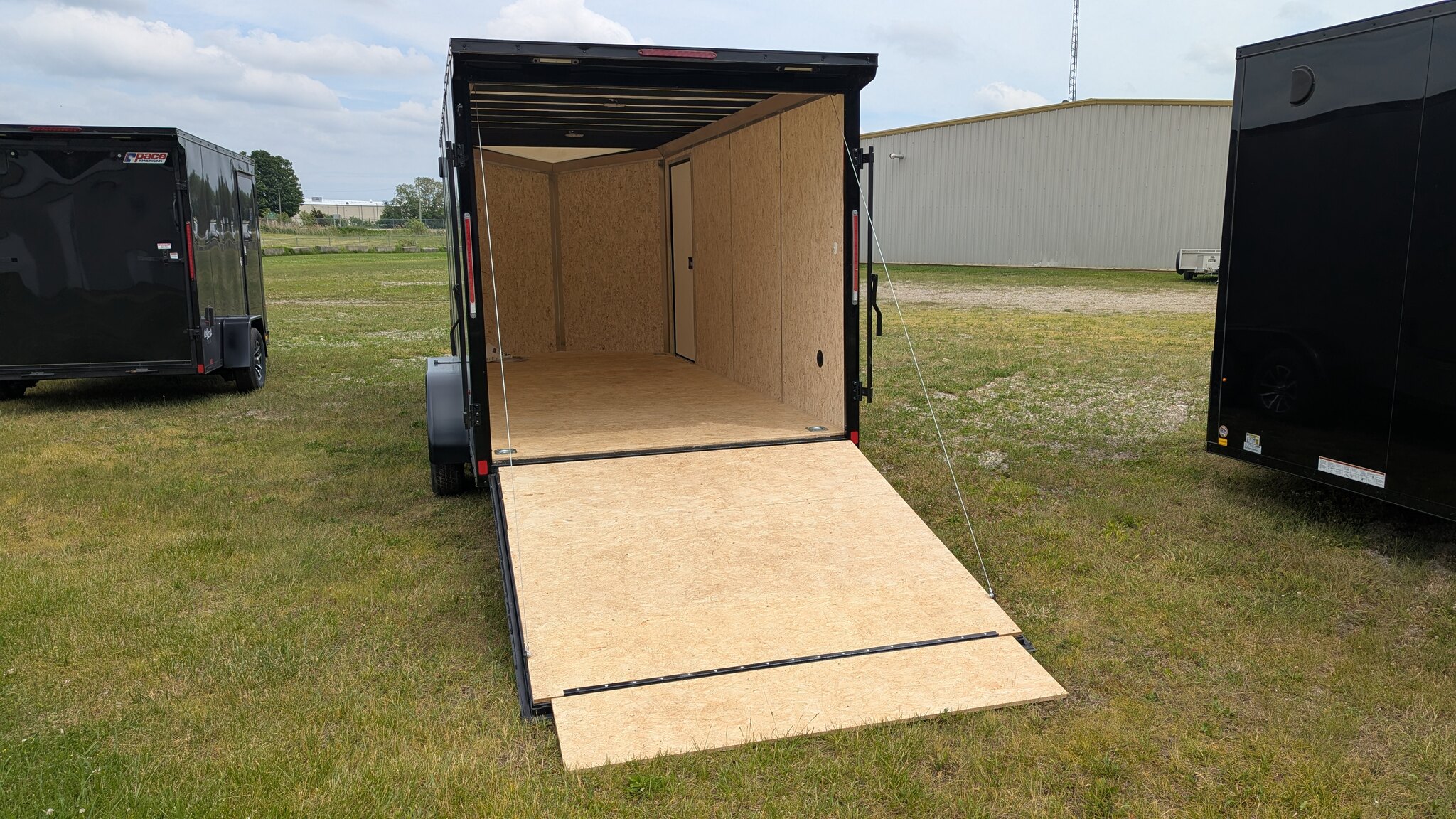 2026 Pace 7x16 Journey SE Tandem Cargo Trailer (Ramp / 78 Interior)