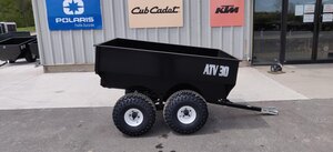  Creekbank ATV 30 Heavy Duty ATV Dump Trailer 5 Bolt Hubs *Dealer Demo*