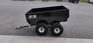  Creekbank ATV 30 Heavy Duty ATV Dump Trailer 5 Bolt Hubs *Dealer Demo*