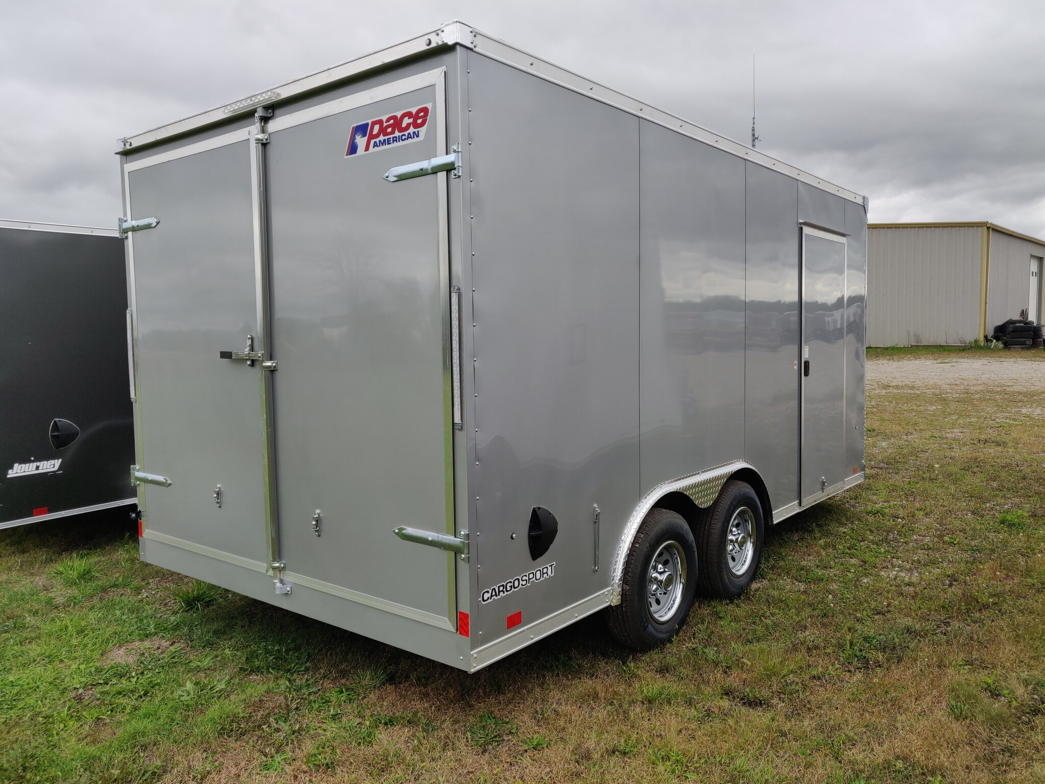 2023 Pace 8.5x16 Cargo Sport Auto Cargo Trailer (Torsion / Barn Doors)