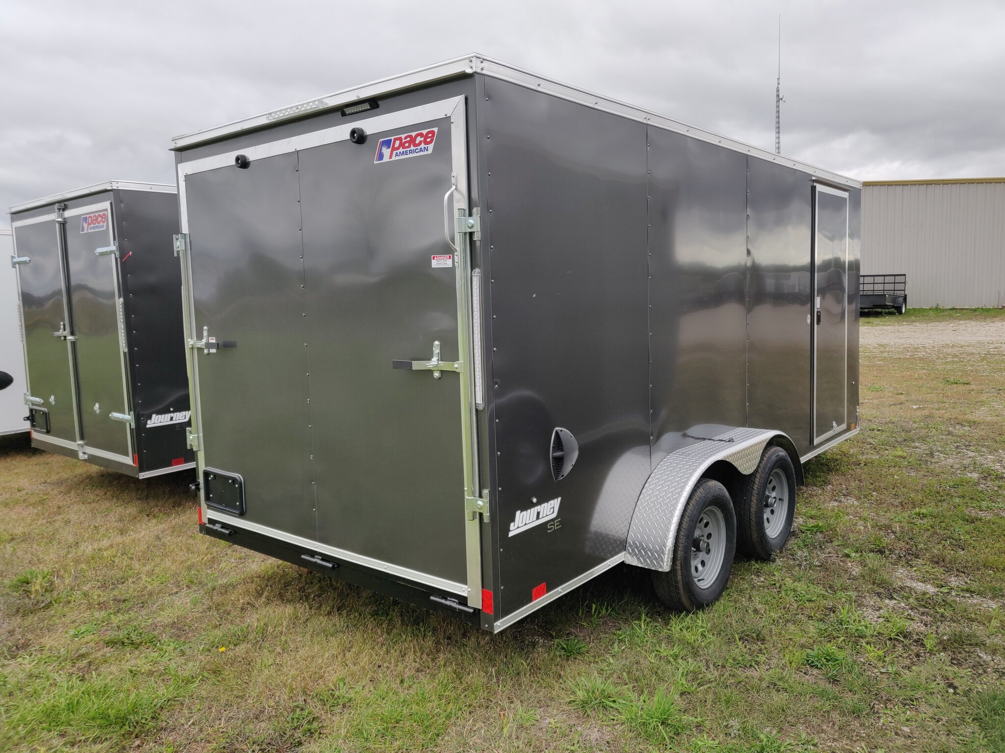 2023 Pace 7x16 Journey SE Tandem Cargo Trailer (6 Height / Ramp)