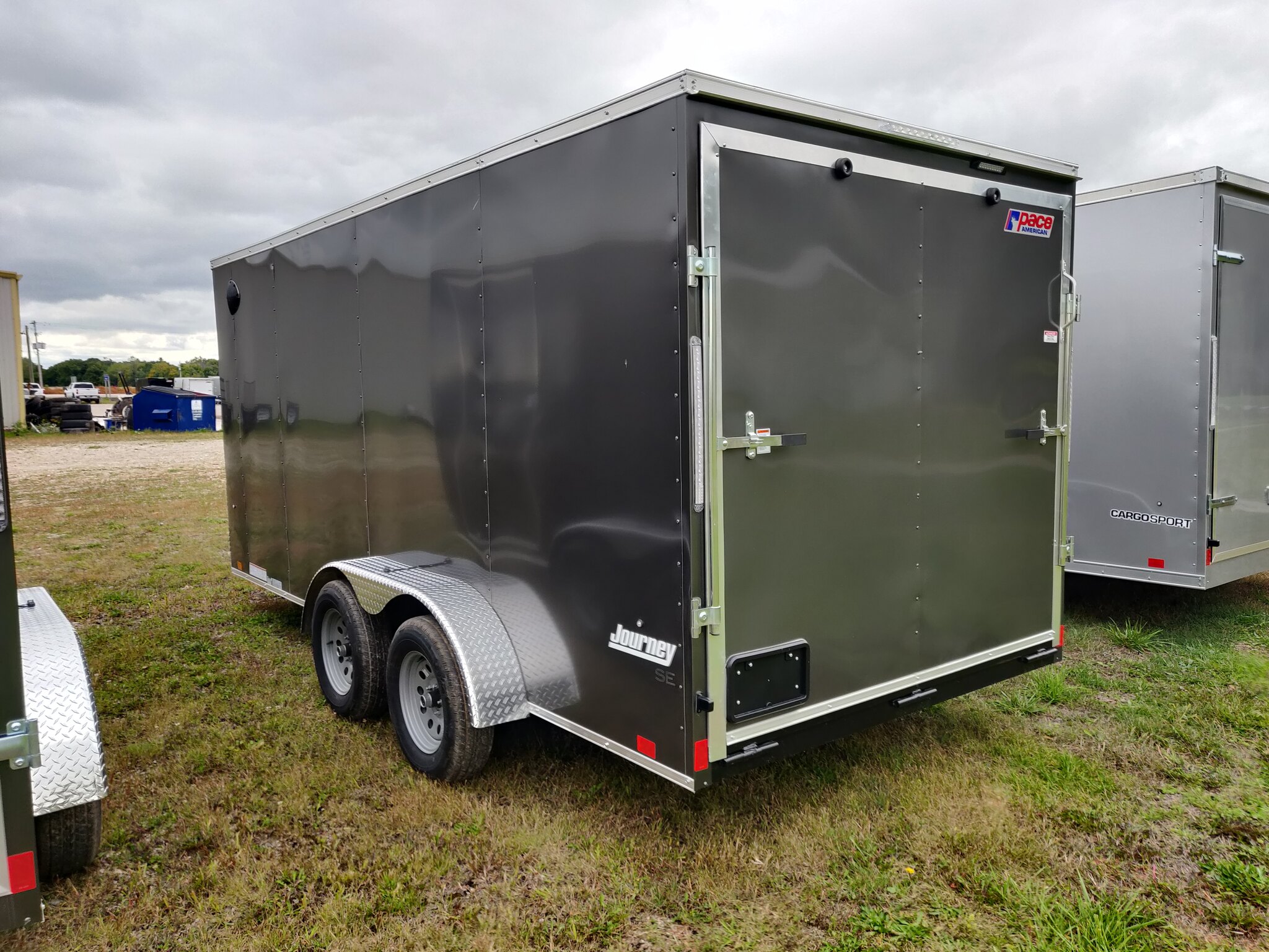 2023 Pace 7x16 Journey SE Tandem Cargo Trailer (6 Height / Ramp)