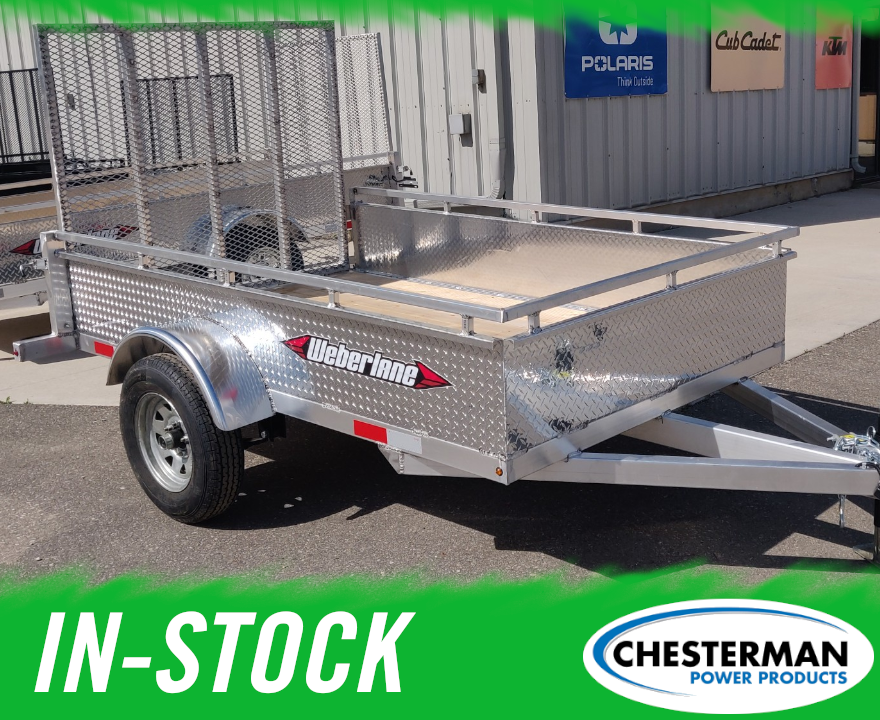 8993 E7BAF039 B0BD 4432 A975 DAACAE9FE5A4 2022 Weberlane 5x8 Aluminum Utility Trailer (AWL860)