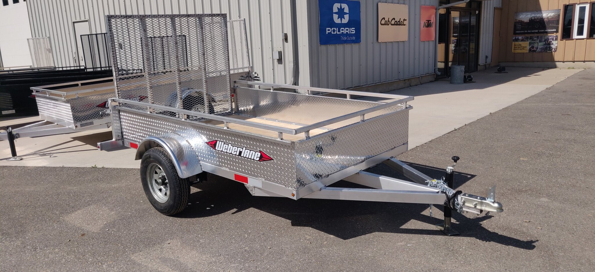 2022 Weberlane 5x8 Aluminum Utility Trailer (AWL860)