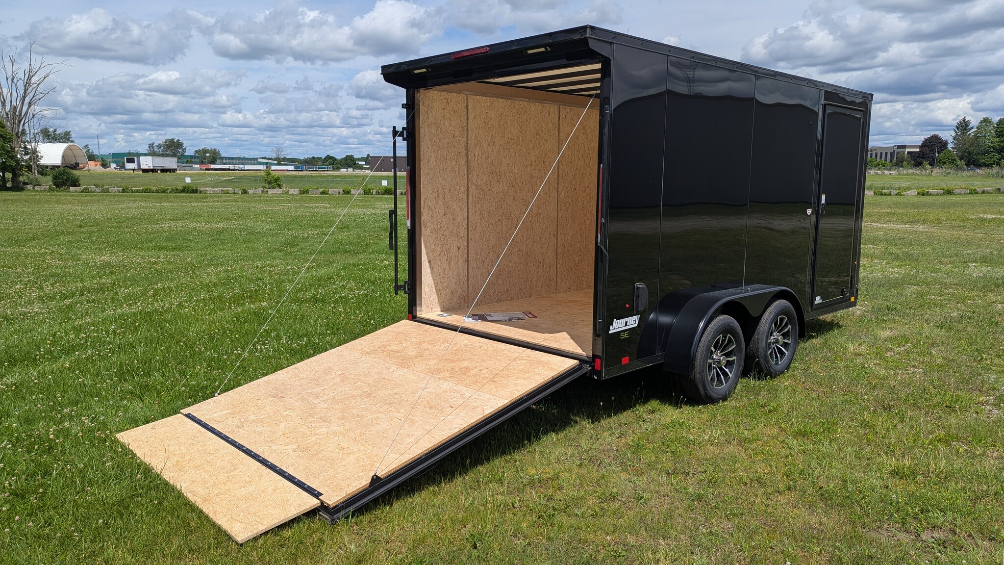 2026 Pace 7x14 Journey SE Tandem Cargo Trailer (Ramp / 78 Interior)