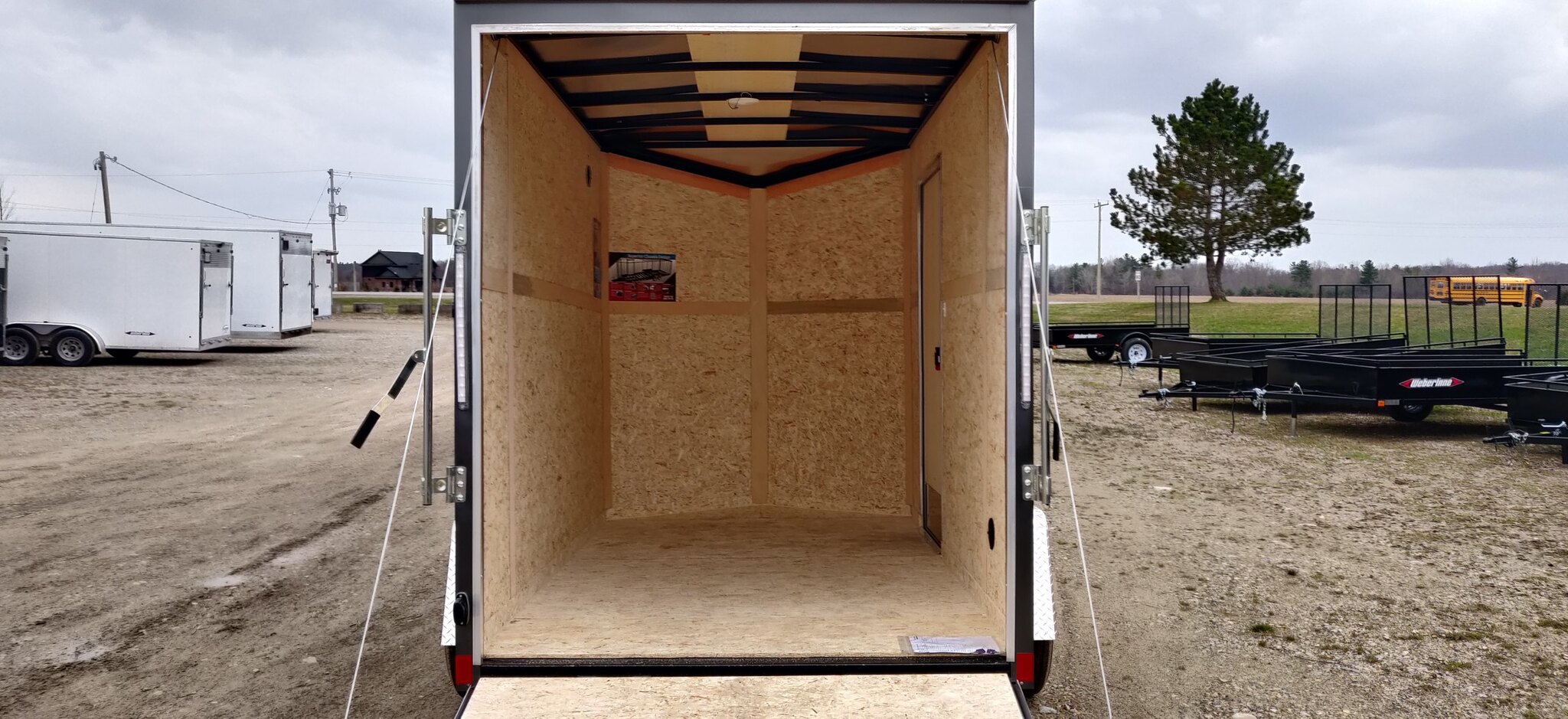 2023 Pace 6x10 Journey SE Cargo Trailer (Rear Ramp / 12 in Height)