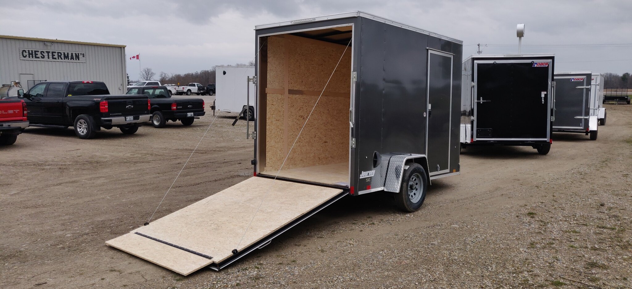 2023 Pace 6x10 Journey SE Cargo Trailer (Rear Ramp / 12 in Height)