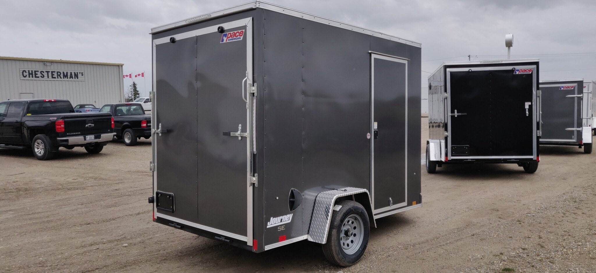 2023 Pace 6x10 Journey SE Cargo Trailer (Rear Ramp / 12 in Height)