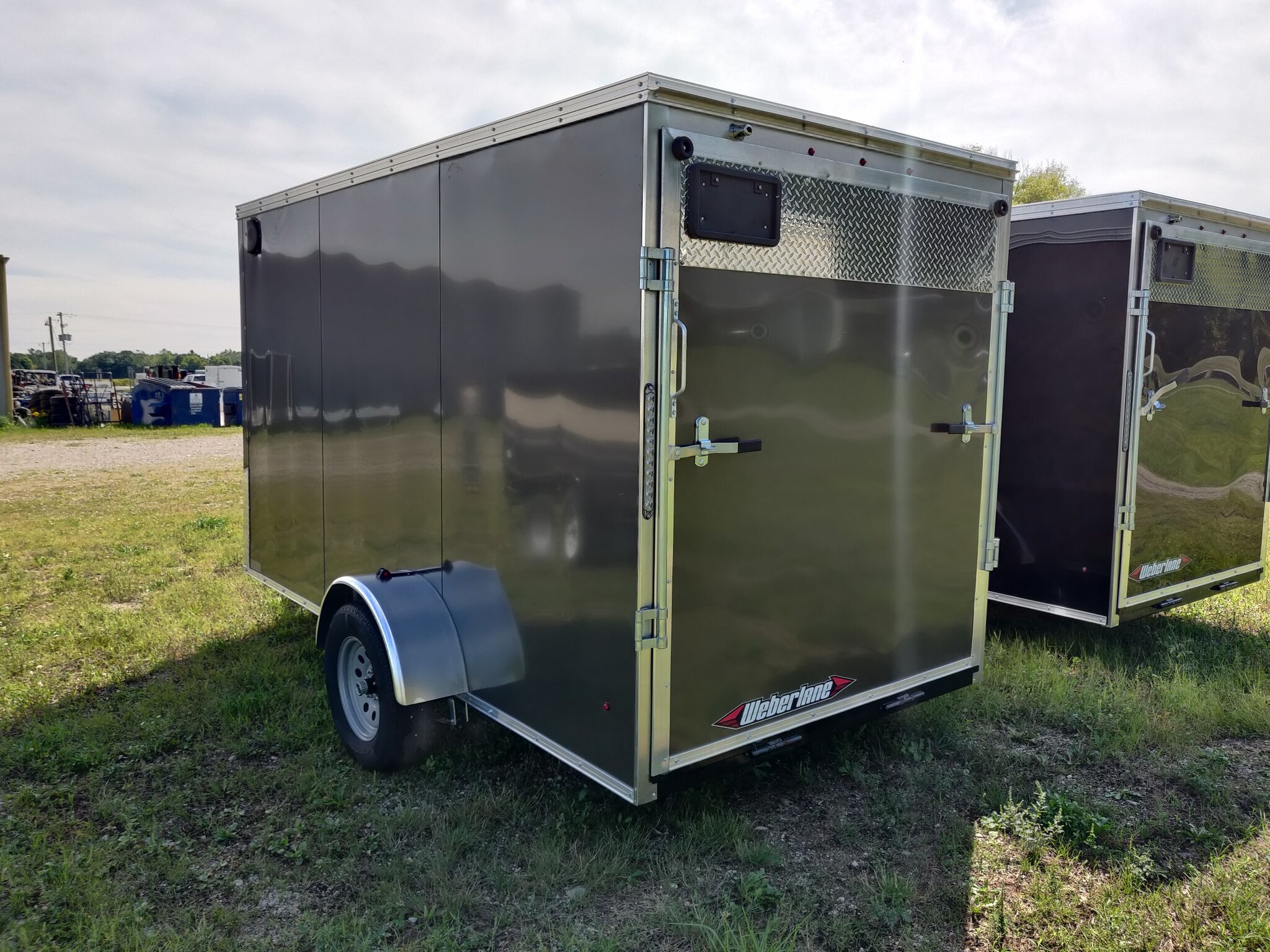 2023 Weberlane 6x12 Estate Cargo Trailer (6 inch / Rear Ramp)