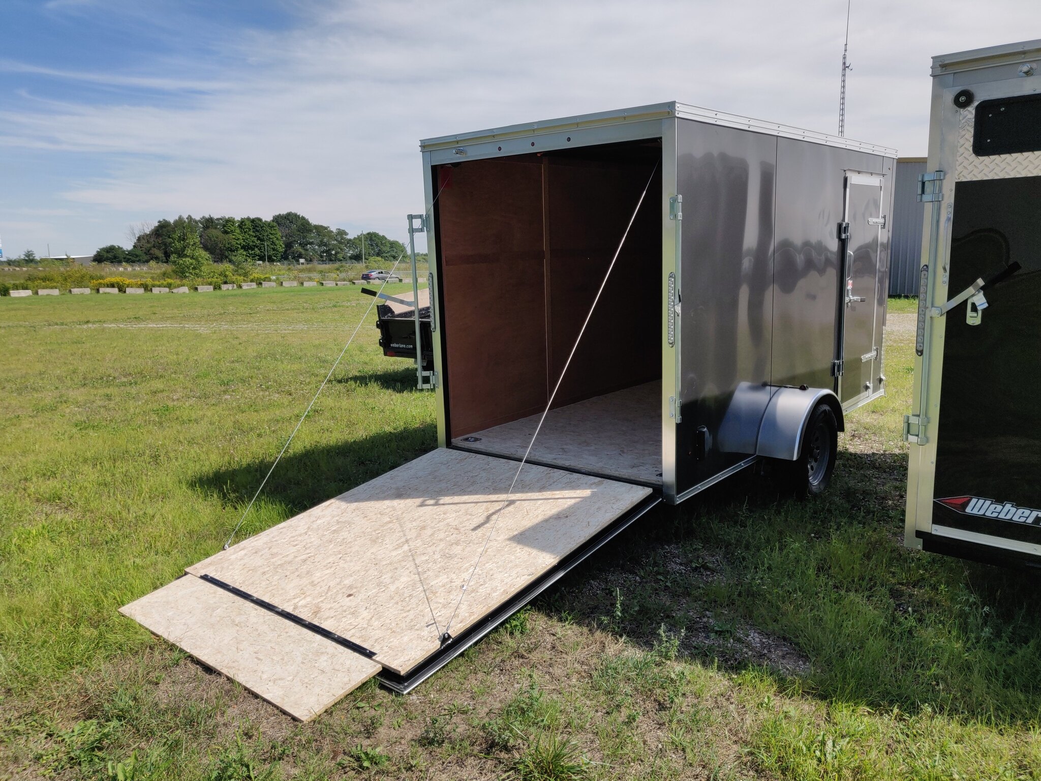 2023 Weberlane 6x12 Estate Cargo Trailer (6 inch / Rear Ramp)