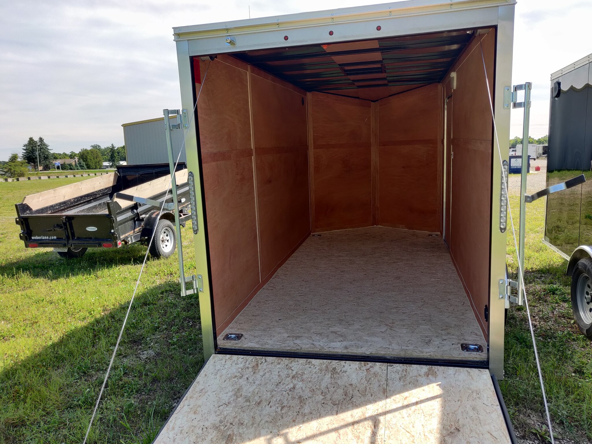 2023 Weberlane 6x12 Estate Cargo Trailer (6 inch / Rear Ramp)