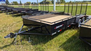 2025 Weberlane 6.8x16 Steel Tandem Axle Utility Trailer (WL1682T)