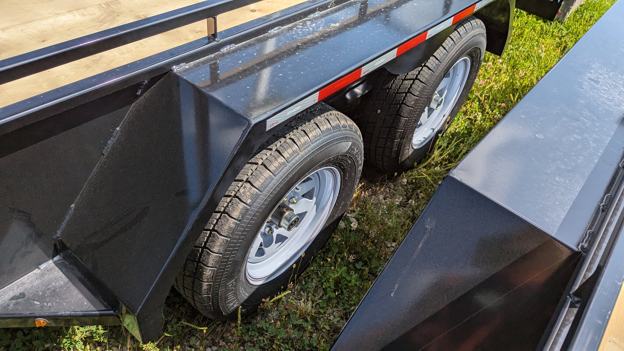 2025 Weberlane 6.8x16 Steel Tandem Axle Utility Trailer (WL1682T)