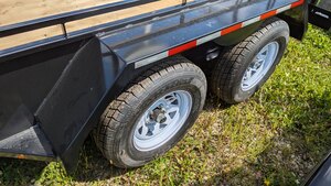 2025 Weberlane 6.8x14 Steel Tandem Axle Utility Trailer (WL1482T)