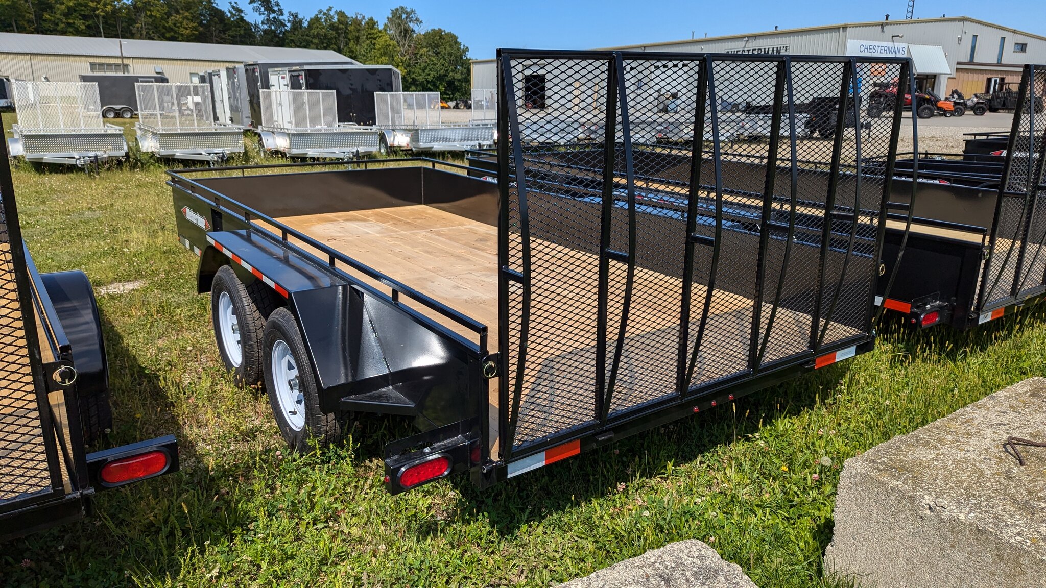 2025 Weberlane 6.8x14 Steel Tandem Axle Utility Trailer (WL1482T)