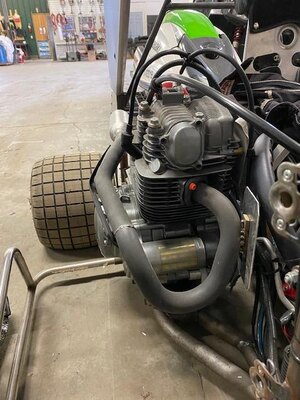 2008 QRC Yamaha TTR 230 Engine and Installation items for QRC Kart