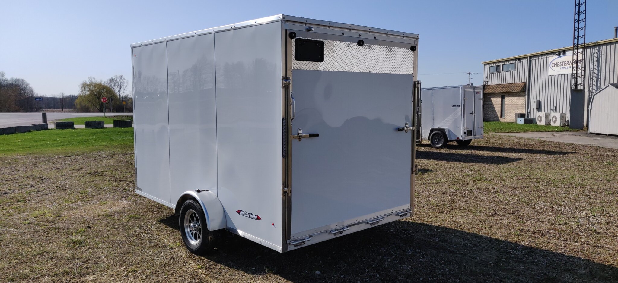 2022 Weberlane 7x12 Aluminum Cargo Trailer (12 in / Ramp)