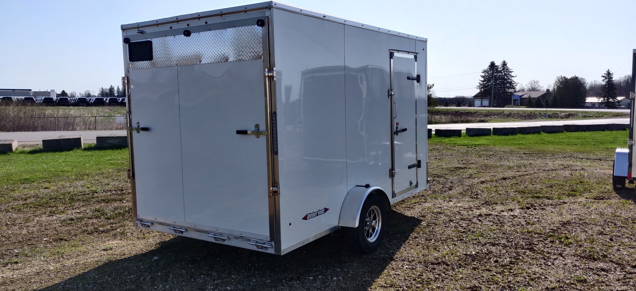 2022 Weberlane 7x12 Aluminum Cargo Trailer (12 in / Ramp)