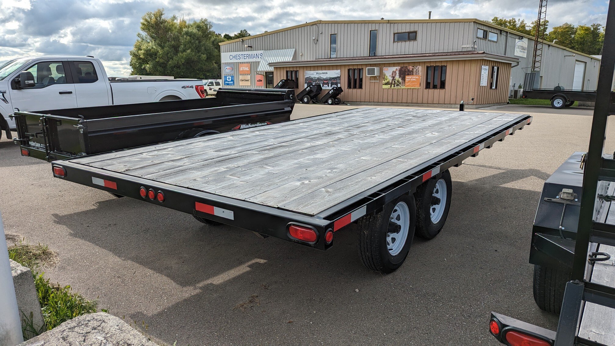 2022 Weberlane 8.5x16 Deck Over Tandem Trailer (WL1600DO)