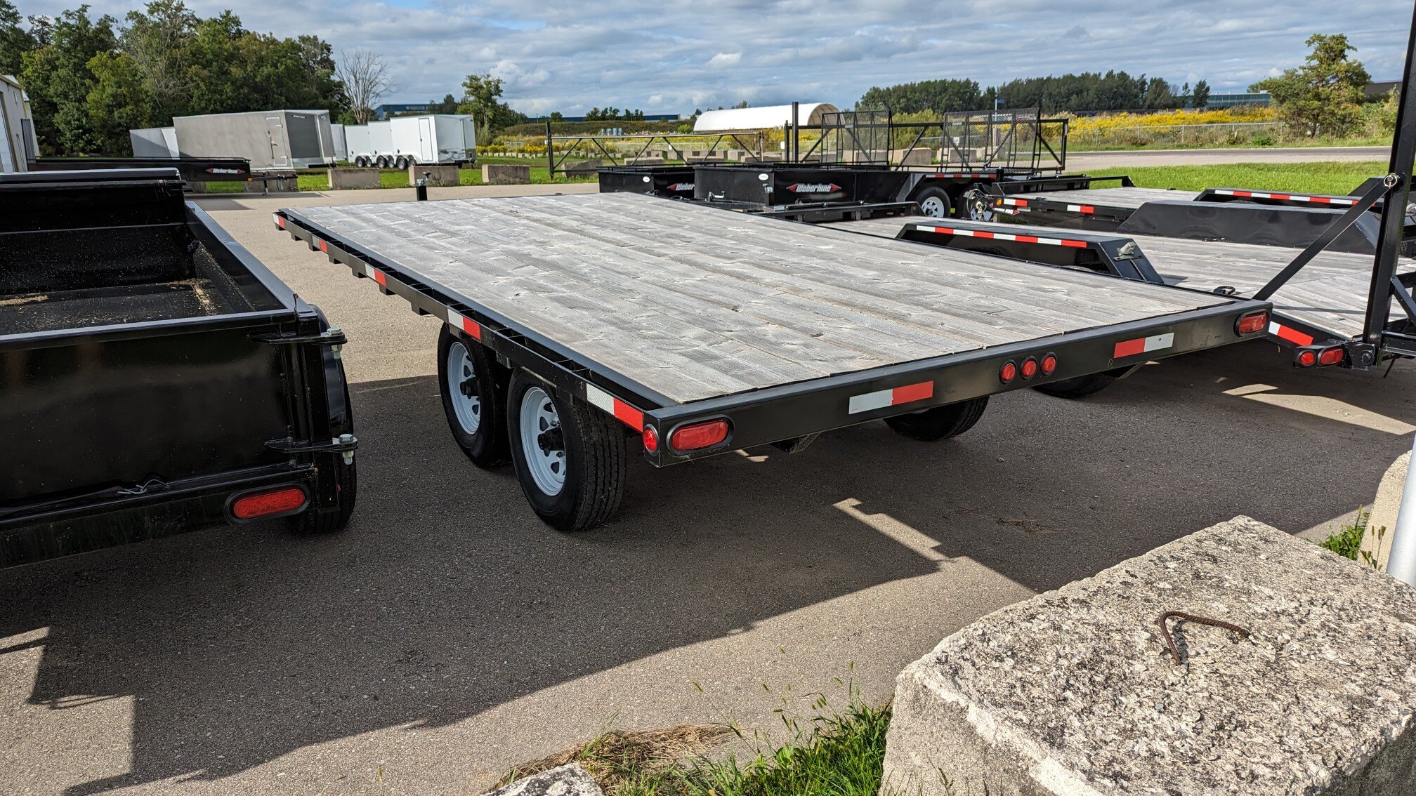 2022 Weberlane 8.5x16 Deck Over Tandem Trailer (WL1600DO)