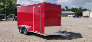 2023 Pace 7x14 Elite Aluminum Tandem Axle Cargo Trailer (9 in Height / Ramp) Demo SUMMER SALE
