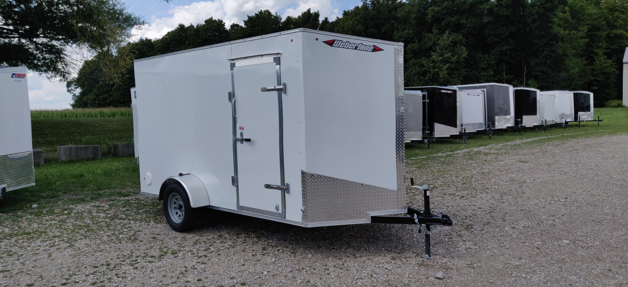 2023 Weberlane 6x12 Estate Cargo Trailer (6 inch / Rear Ramp)