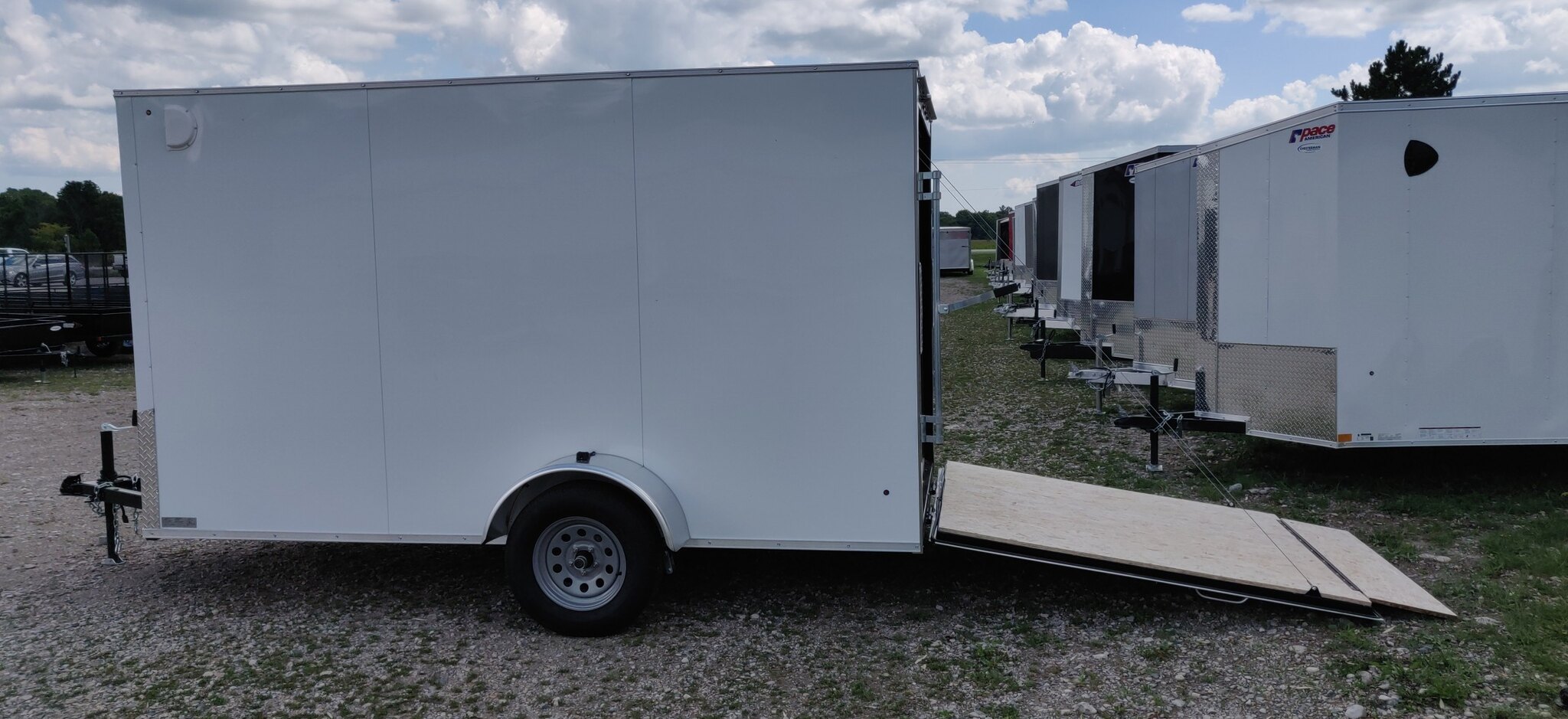 2023 Weberlane 6x12 Estate Cargo Trailer (6 inch / Rear Ramp)