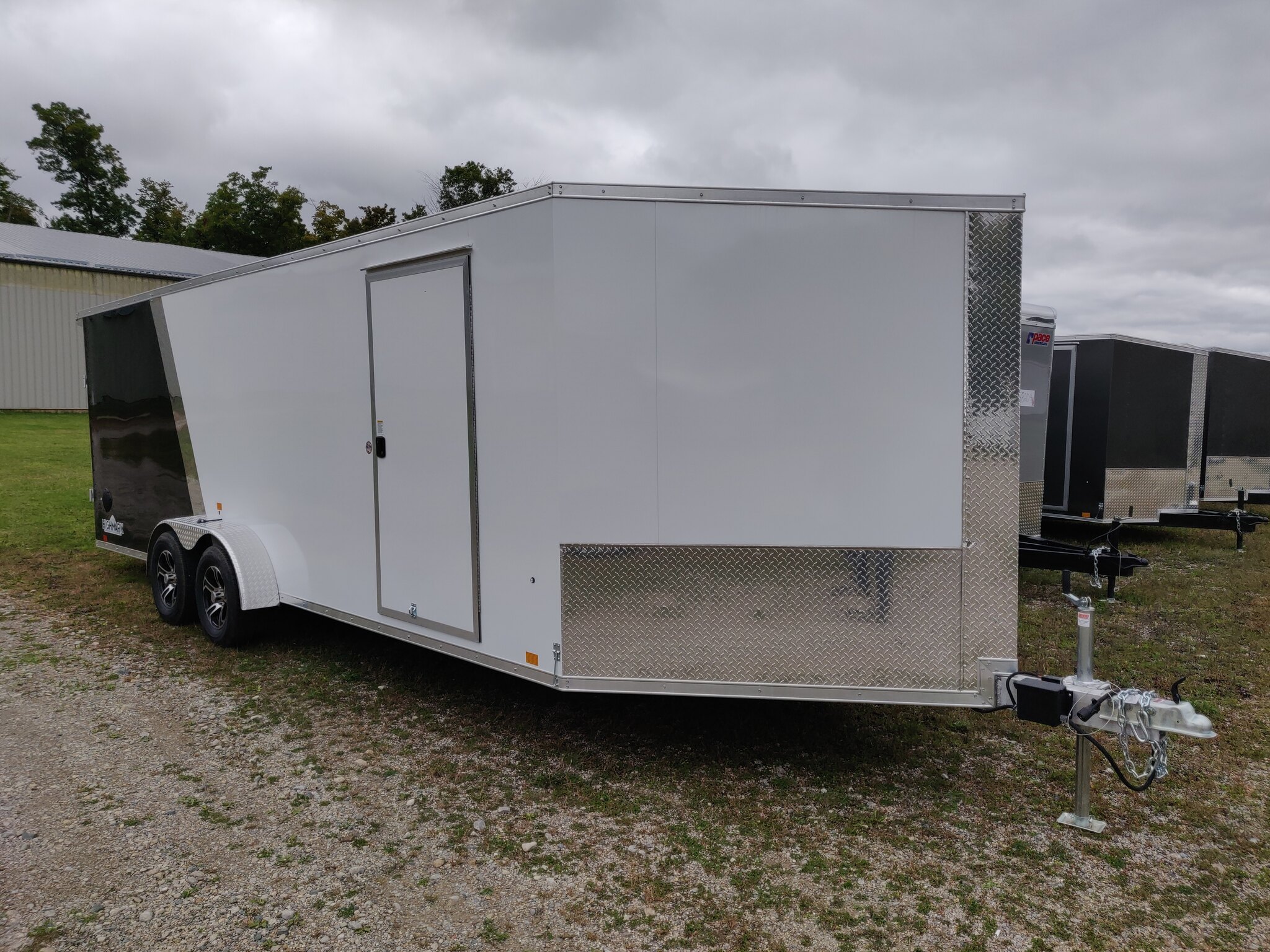 2023 Pace 7x27 Aluminum Highmark Snowmobile Trailer (Ramp)