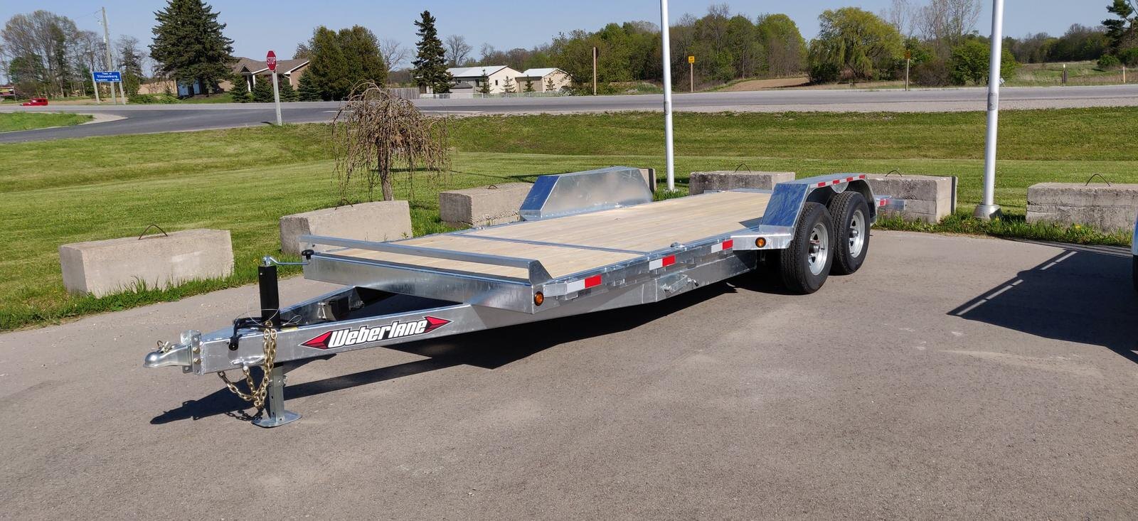 2021 Weberlane 7x20 Tandem Axle Tilt CarTrailer (WL1604TL) Dealer Demo