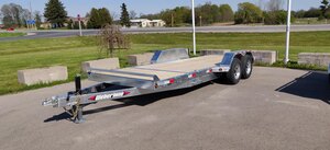 2021 Weberlane 7x20 Tandem Axle Tilt CarTrailer (WL1604TL) Dealer Demo