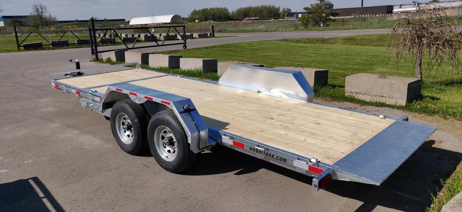 2021 Weberlane 7x20 Tandem Axle Tilt CarTrailer (WL1604TL) Dealer Demo