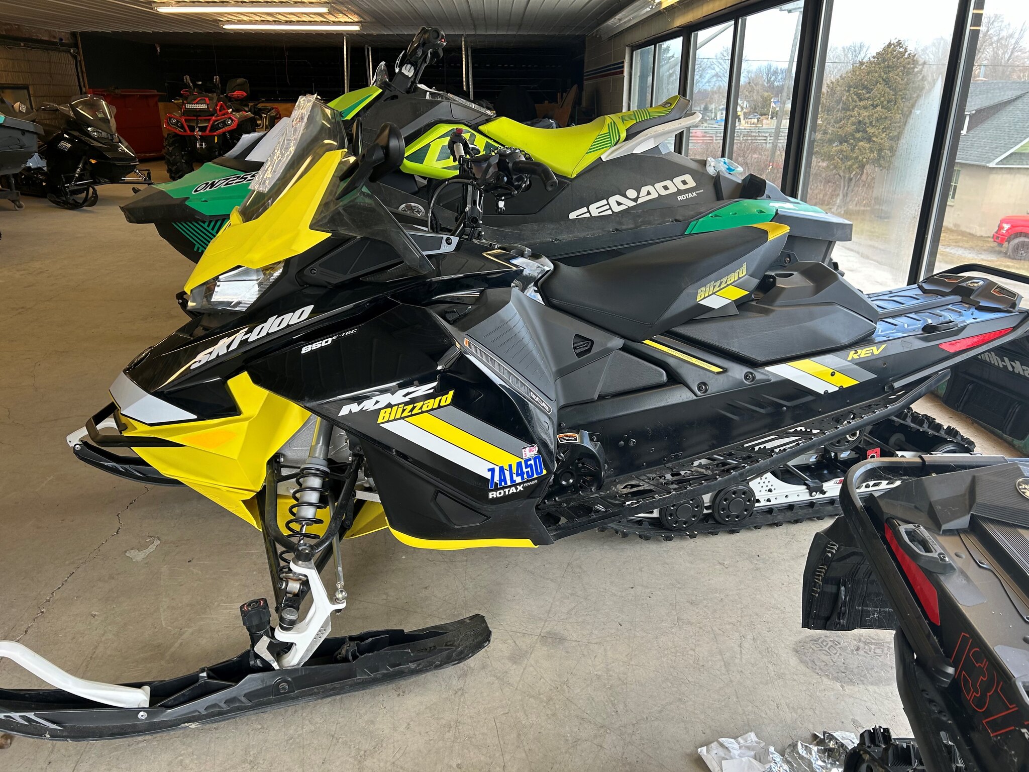 2018 Ski Doo MXZ BLIZZARD 850 ETEC