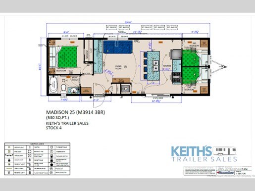 8925 38554 26038775 General Coach Manor Series Madison