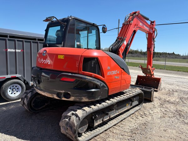 2022 KUBOTA KX080 4S2 used for sale - photo 4