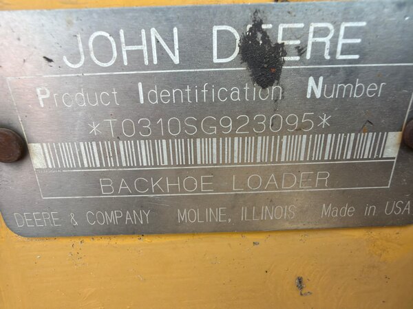 2003 JOHN DEERE 310SG used for sale - photo 4