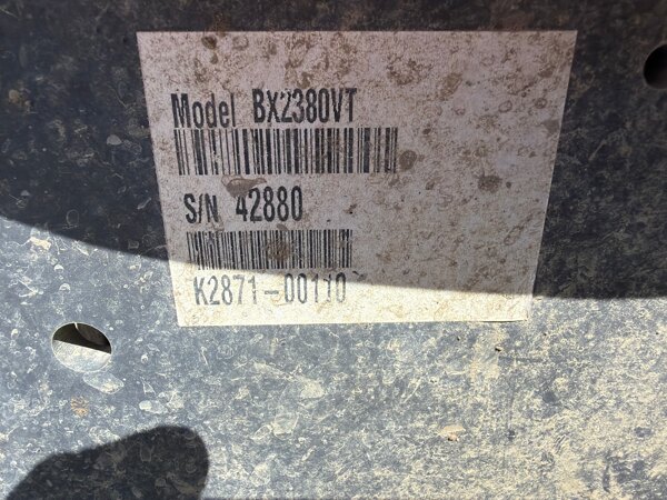 2020 KUBOTA BX2380 used for sale - photo 4