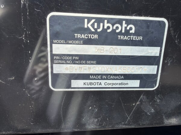 2021 KUBOTA M8 201 PS used for sale - photo 2