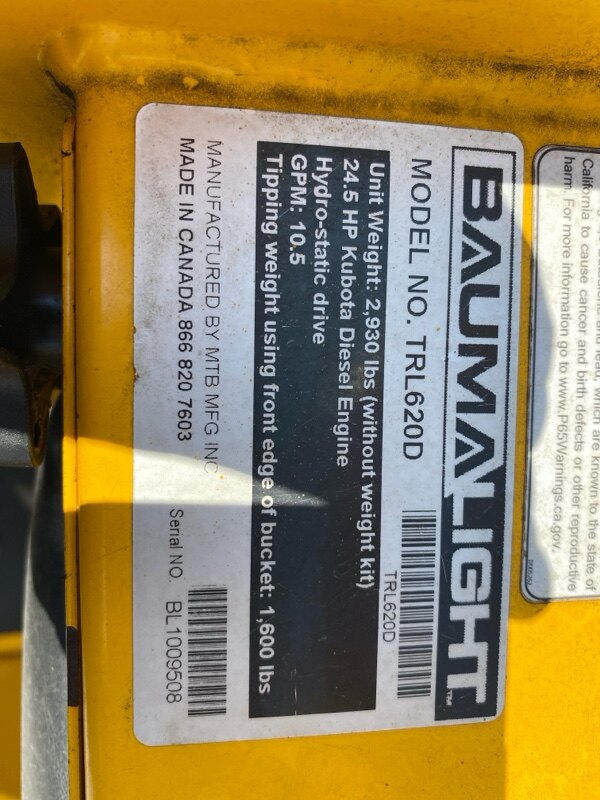 2021 BAUMALIGHT TRL620D