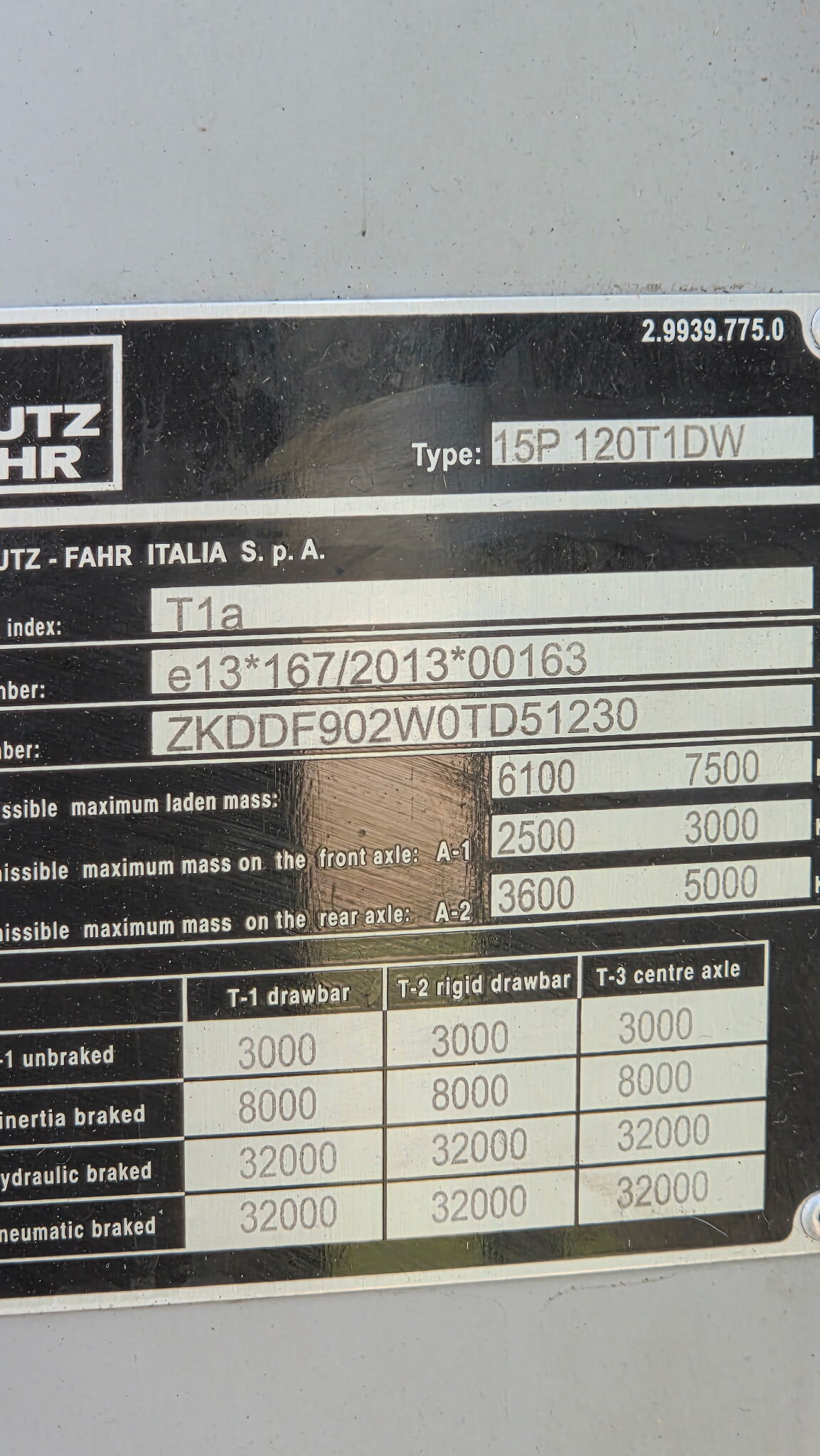 2022 DEUTZ FAHR 5120G 
