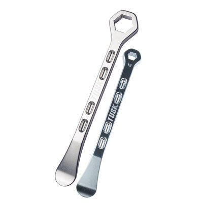 Tusk Aluminum Tire Iron with Axle Wrench Kit