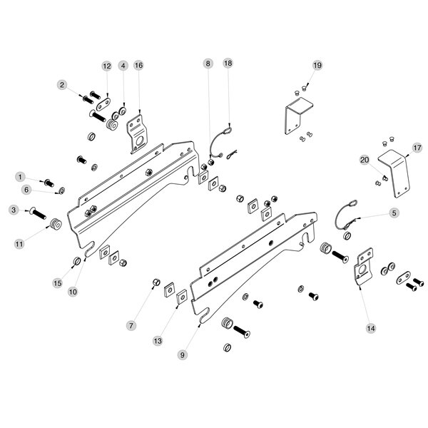 Support de siège Kimpex SeatJack pour Arctic Cat et Yamaha